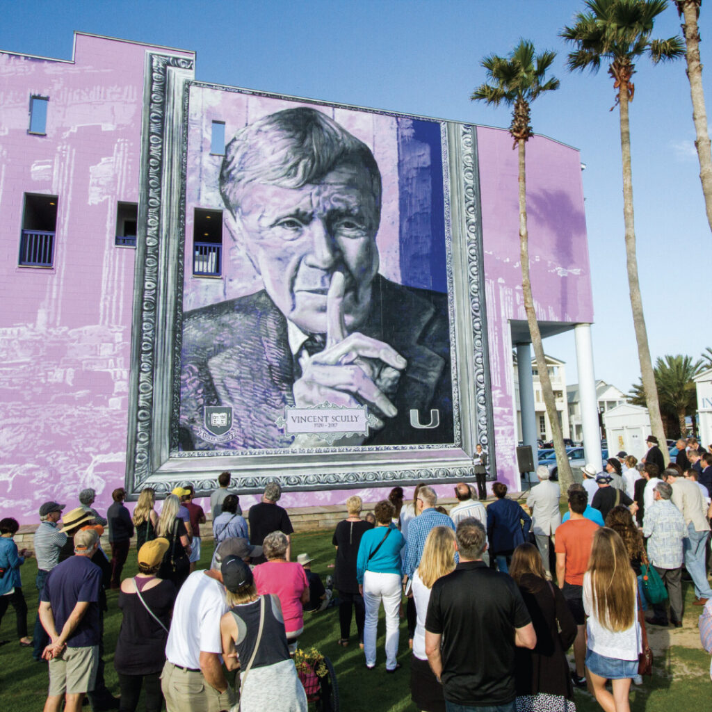 Seaside Honors Vincent Scully with Mural SEASIDE INSTITUTE